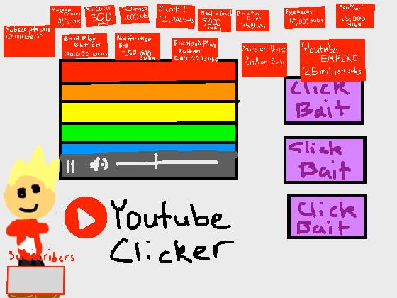 Youtuber Clicker 🎬💻🔔 1 1