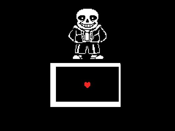 Sans fight