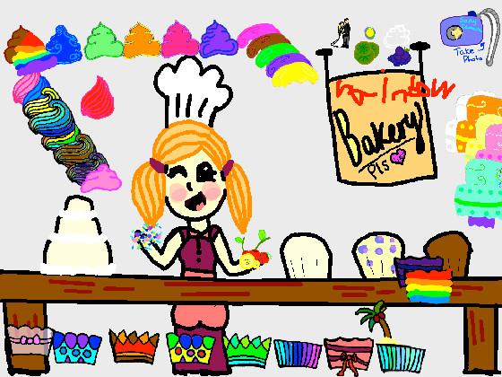 rainbow Cupcake Chef1