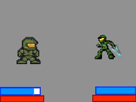 Pixel Halo fight!