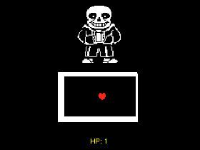 Sans fight