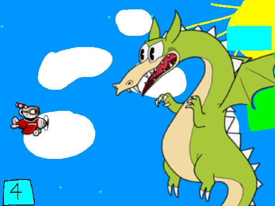 Cuphead Dragon Fight