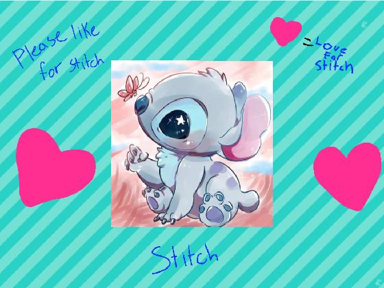 cutest stitch ever