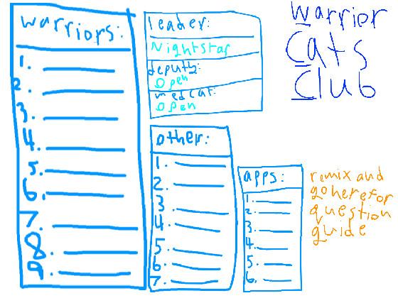 WarriorCats Club!