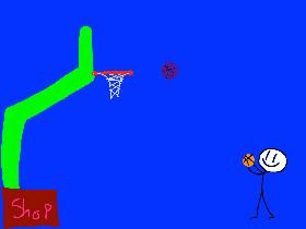 Stick Figure Basket Ball