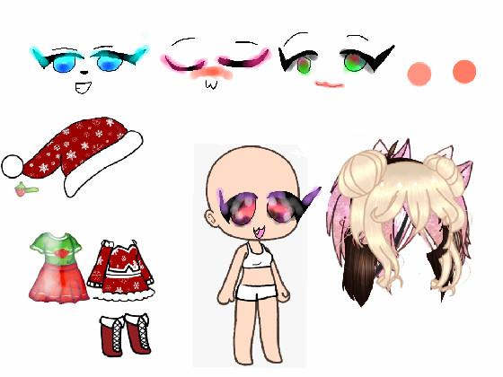 gacha dress up holiday