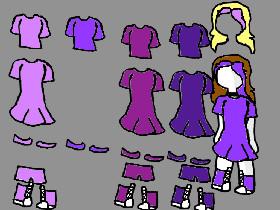 Purple Dress Up 