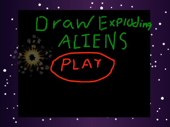 draw exploding aliens 1