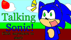 Talking Sonic