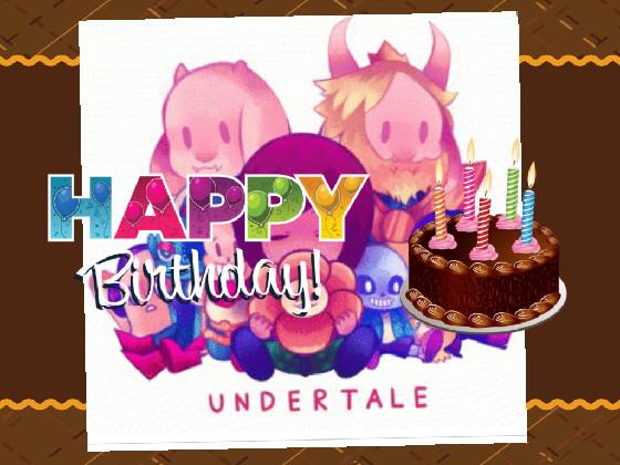 happy bday undurtale 1