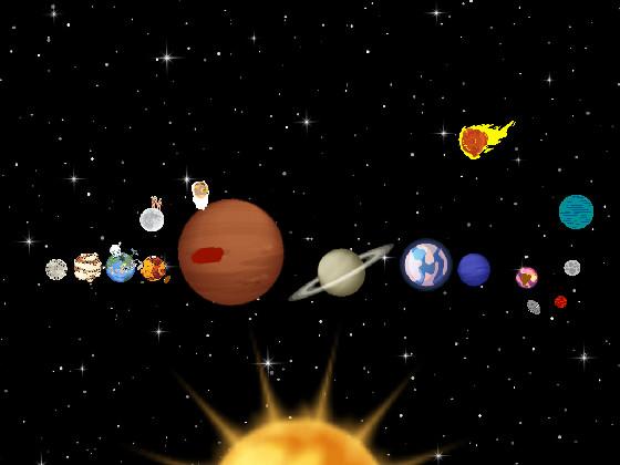 The solar system