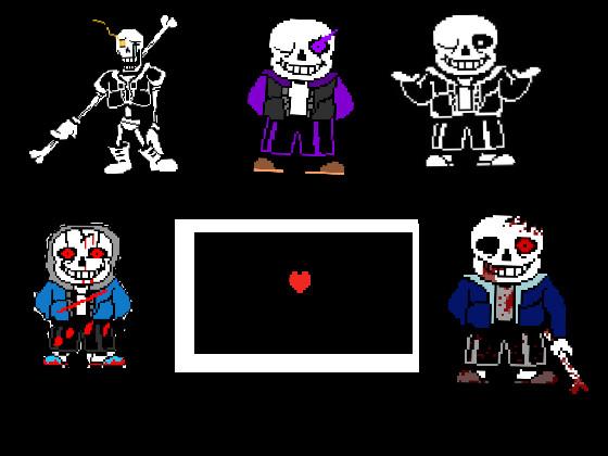 Sans ultra battle