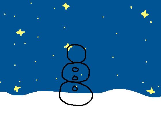 How 2 Draw a snowman ⛄️👉🏼👈🏼