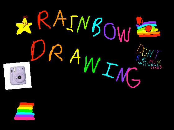 rainbow drawing