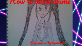 How to draw anime