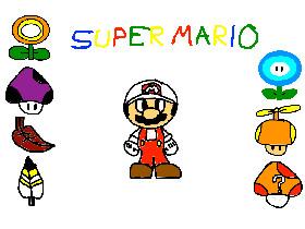 Mario Power-ups.