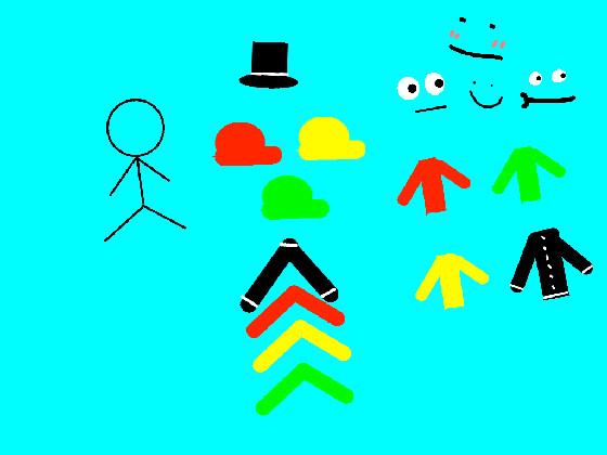 stick person dress up!