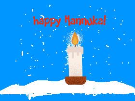 “Happy Hannuka!” Gretting card