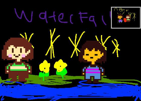 My drawing of Chara x Frisk