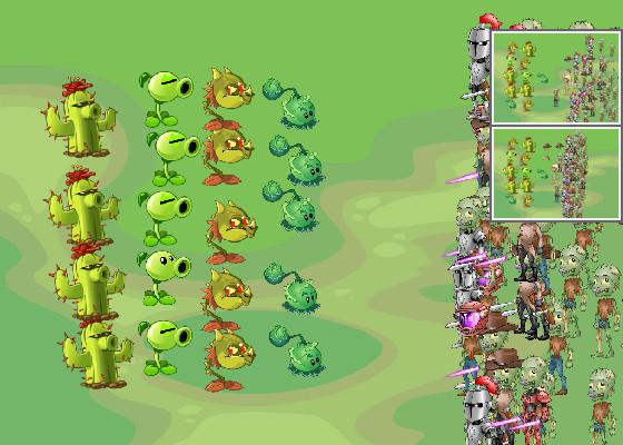 plants vrs zombies mega 1