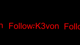 Follow: K3von