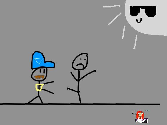 run stick man run!