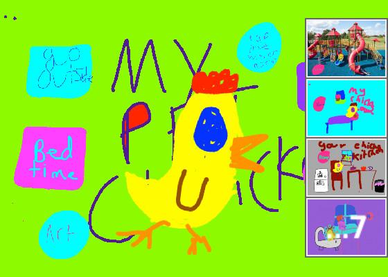 my pet chicken