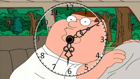 family guy clock