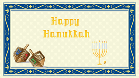 Hanukkah card