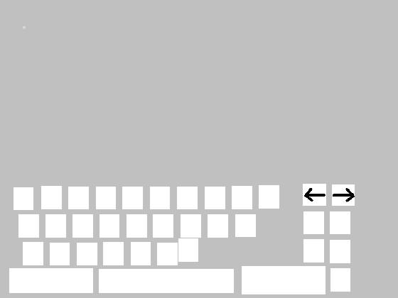 Keyboard with font 1