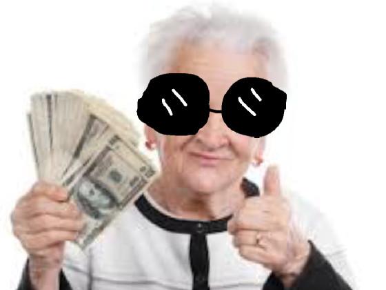 granny got money (cool shades)