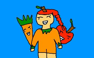 Superapplecarrot fan art