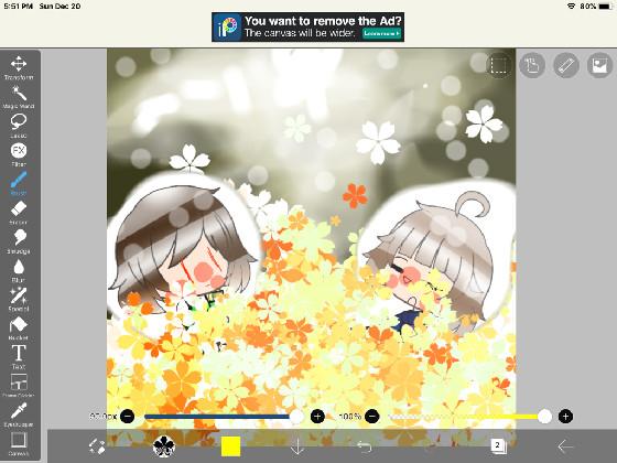 Le Flower shower~