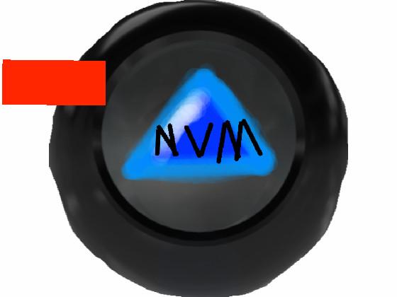 The magic 8 ball!