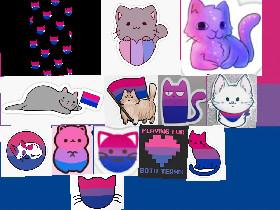 bi pride cat wallpapers