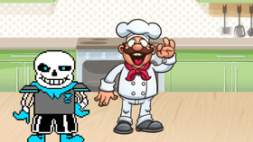 sans learns to cook(WIP)