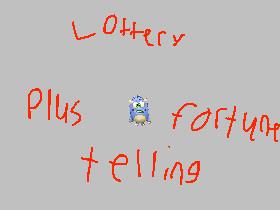 lottery/fortune telling