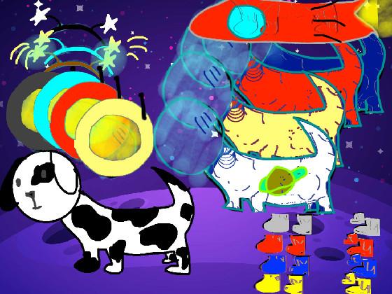 Space Dog dress up 1