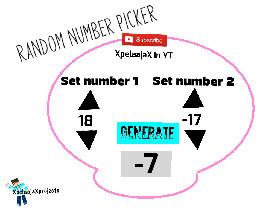 RANDOM number picker