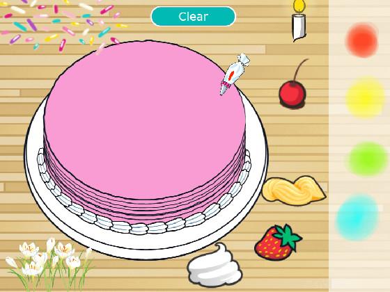 Decorate a cake!