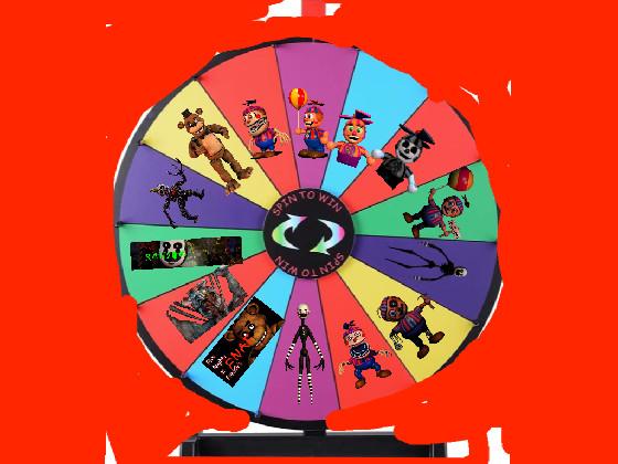 fnaf spin the wheel!