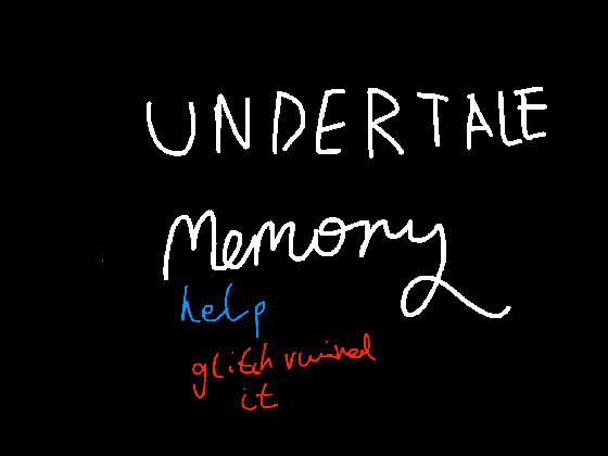 Undertale-Memory 