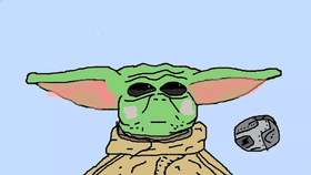 baby yoda animation