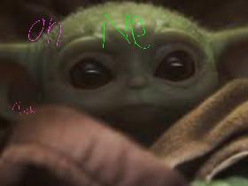 dont touch baby yoda