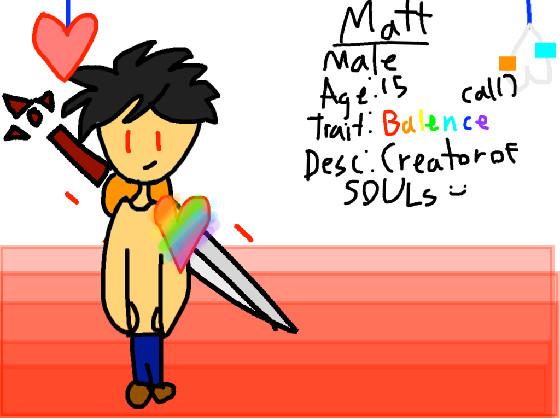 Undertale Oc: Matt