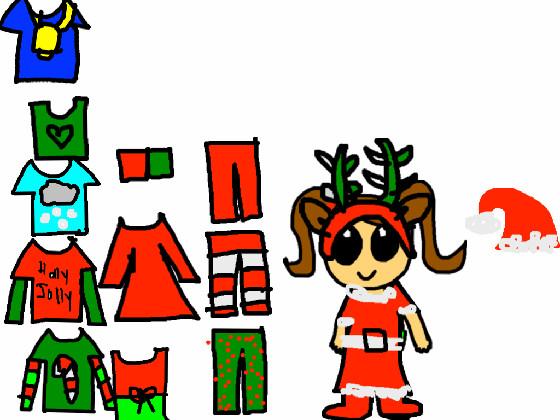 Christmas girl Dressup 1