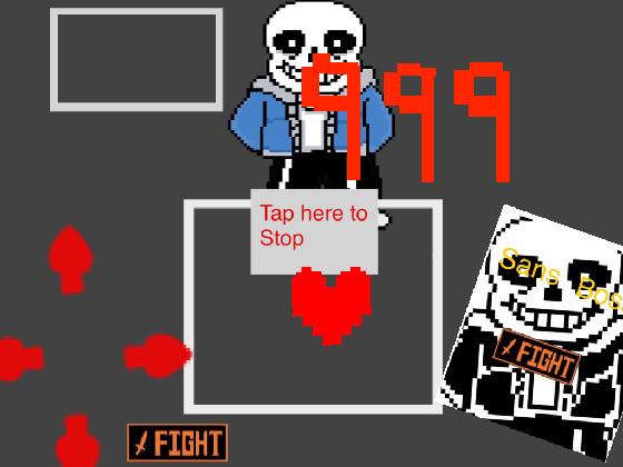 Sans Boss Battle(fanmade) 1 1