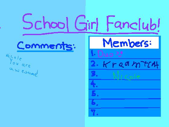 School Girl Fanclub 1 1