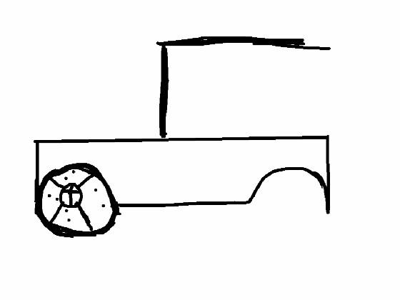 how to draw car