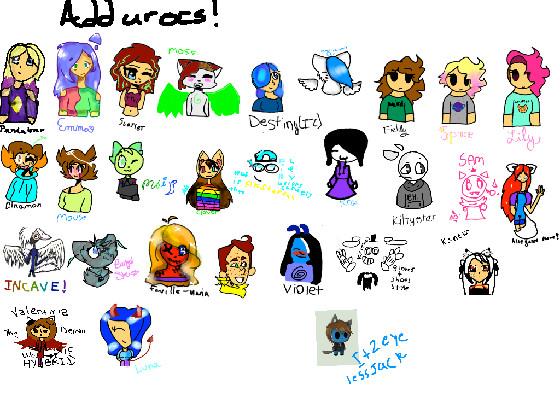 Add ur ocs! (finley was added)